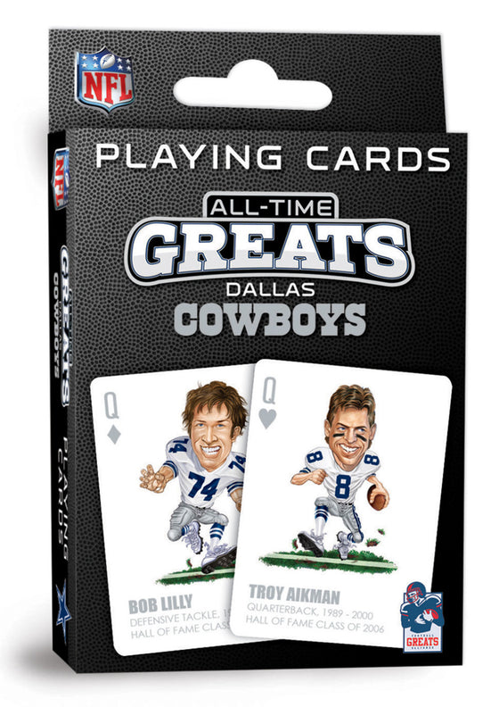 Dallas Cowboys - All Time Greats NFL Playing Cards - 54 Card Deck