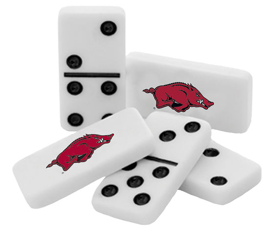 NCAA Arkansas Razorbacks 28 Piece Dominoes