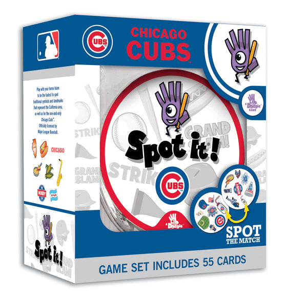 Chicago Cubs MLB Spot It Game