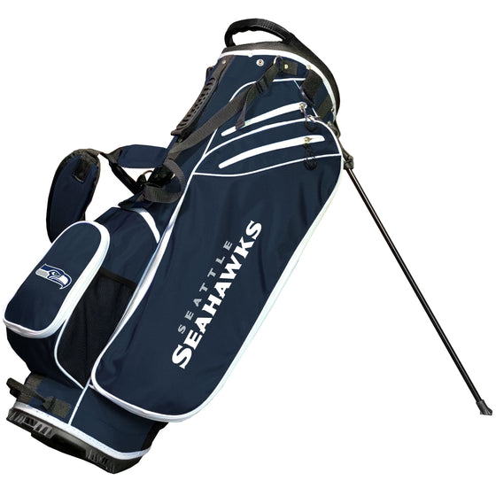 Seattle Seahawks Birdie Stand Golf Bag Navy